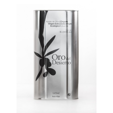 5L - Organic Olive Oil Extra - 1 x Can of 5 L