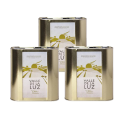 7.5L - Olio extravergine di oliva biologico - 3 x Barattoli 2,5L