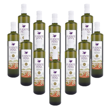 9L - Huile d'olive extra - 12 x Bouteille en verre 0,75 Lts 9L - Huile d'olive extra - 12 x Bouteille en verre 0,75 Lts